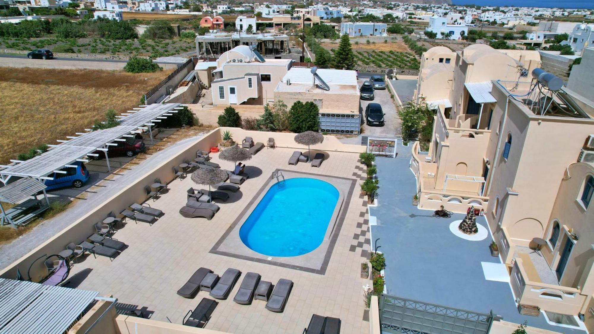 Leon Lux Apartments Perivolos  Eksteriør billede